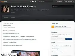 Sites similar to fansdemurielbaptiste.com