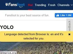 Sites similar to fansfoot.com