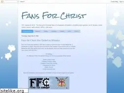 Sites similar to fansforchrist.org