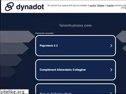 Sites similar to fansnhumans.com