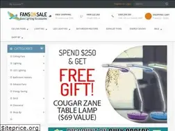 Sites similar to fansonsale.com.au