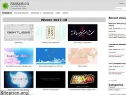 Sites similar to fansub.co