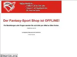 Sites similar to fantasy-sport-shop.de