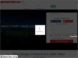 Sites similar to fantasycricket.dream11.com