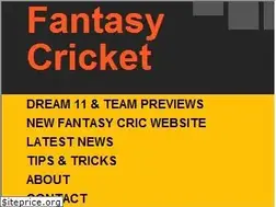 Sites similar to fantasycricketmatch.com