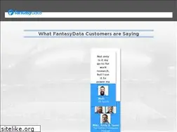 Sites similar to fantasydata.com