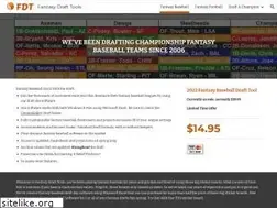 Sites similar to fantasydrafttools.com