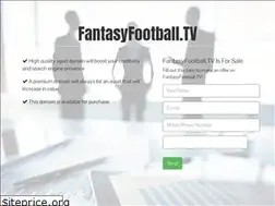 Sites similar to fantasyfootball.tv