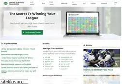 Sites similar to fantasyfootballcalculator.com