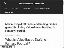 Sites similar to fantasyfootballconsultants.net