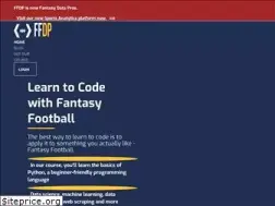 Sites similar to fantasyfootballdatapros.com