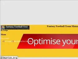 Sites similar to fantasyfootballfirst.co.uk