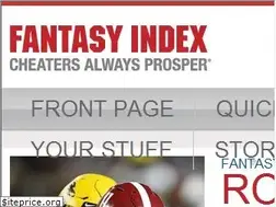 Sites similar to fantasyindex.com