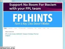 Sites similar to fantasypremierleaguehints.blogspot.com