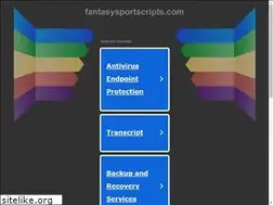 Sites similar to fantasysportscripts.com