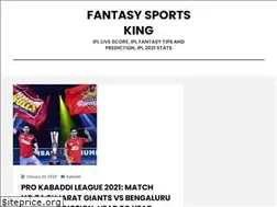 Sites similar to fantasysportsking.in