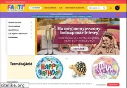 Sites similar to fantileggombdekor.hu