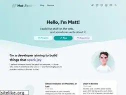 Sites similar to fantinel.dev