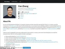 Sites similar to fanzhang.me