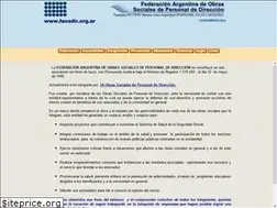 Sites similar to faosdir.org.ar