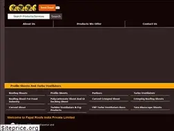 Sites similar to fapalroofs.co.in