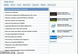 Sites similar to faqhard.ru