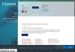 Sites similar to faqword.com
