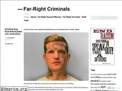 Sites similar to far-rightcriminals.com