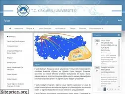 Sites similar to farabi.kirklareli.edu.tr