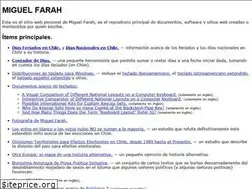 Sites similar to farah.cl