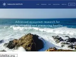 Sites similar to faralloninstitute.org