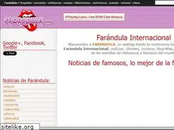 Sites similar to farandula.org