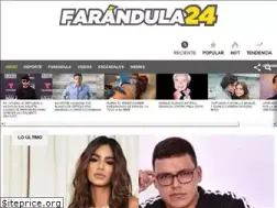 Sites similar to farandula24.com