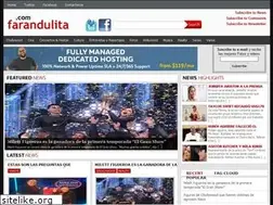Sites similar to farandulita.com