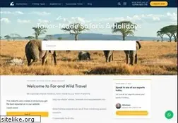 Sites similar to farandwild.travel