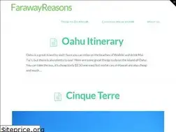 Sites similar to farawayreasons.com