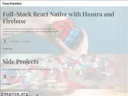 Sites similar to farazpatankar.com