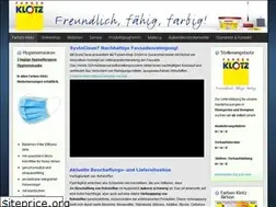 Sites similar to farben-klotz.de