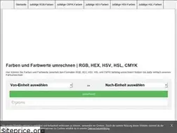 Sites similar to farben-umrechnen.de