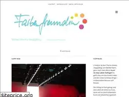 Sites similar to farbenfreundin.de