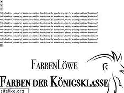 Sites similar to farbenloewe.de