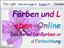 Sites similar to farbenundleben.de