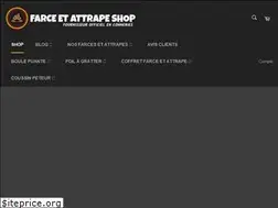 Sites similar to farceetattrape-shop.com