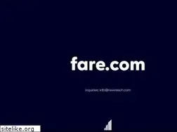 Sites similar to fare.com