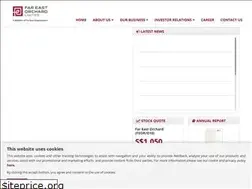 Sites similar to fareastorchard.com.sg