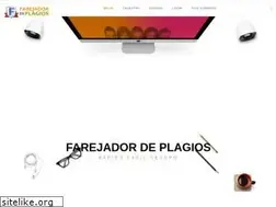 Sites similar to farejadordeplagios.com.br