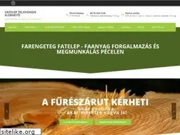 Sites similar to farengetegfatelep.hu