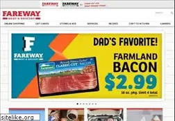 Sites similar to fareway.com