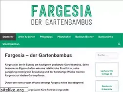 Sites similar to fargesia.de