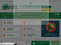 Sites similar to fariasbrito.ce.gov.br